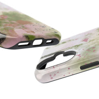 Abstract Floral Impact-Resistant Phone Case