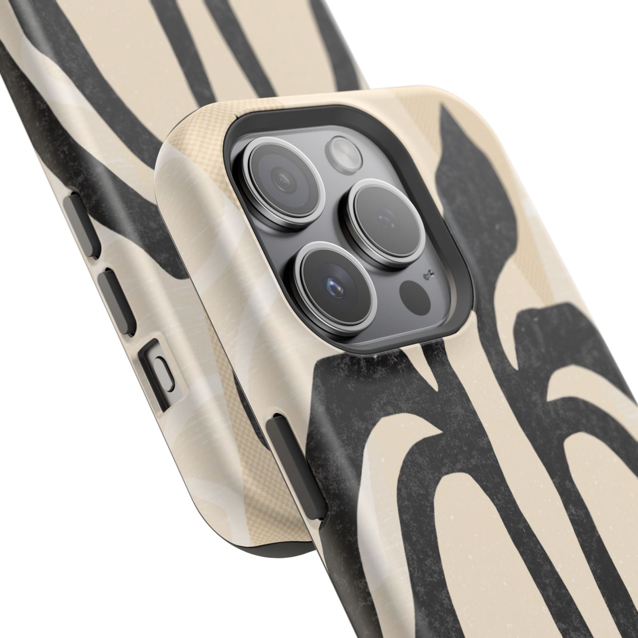 Stylish Impact-Resistant Phone Cases with Unique Floral Design