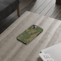 Green Color Block | Slim Phone Case