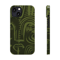 Totem artwork Slim Phone Case | Gabrielle Fabunmi series