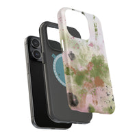 Abstract Floral Impact-Resistant Phone Case