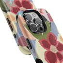 Floral Collage Magnetic Impact-Resistant Phone Case