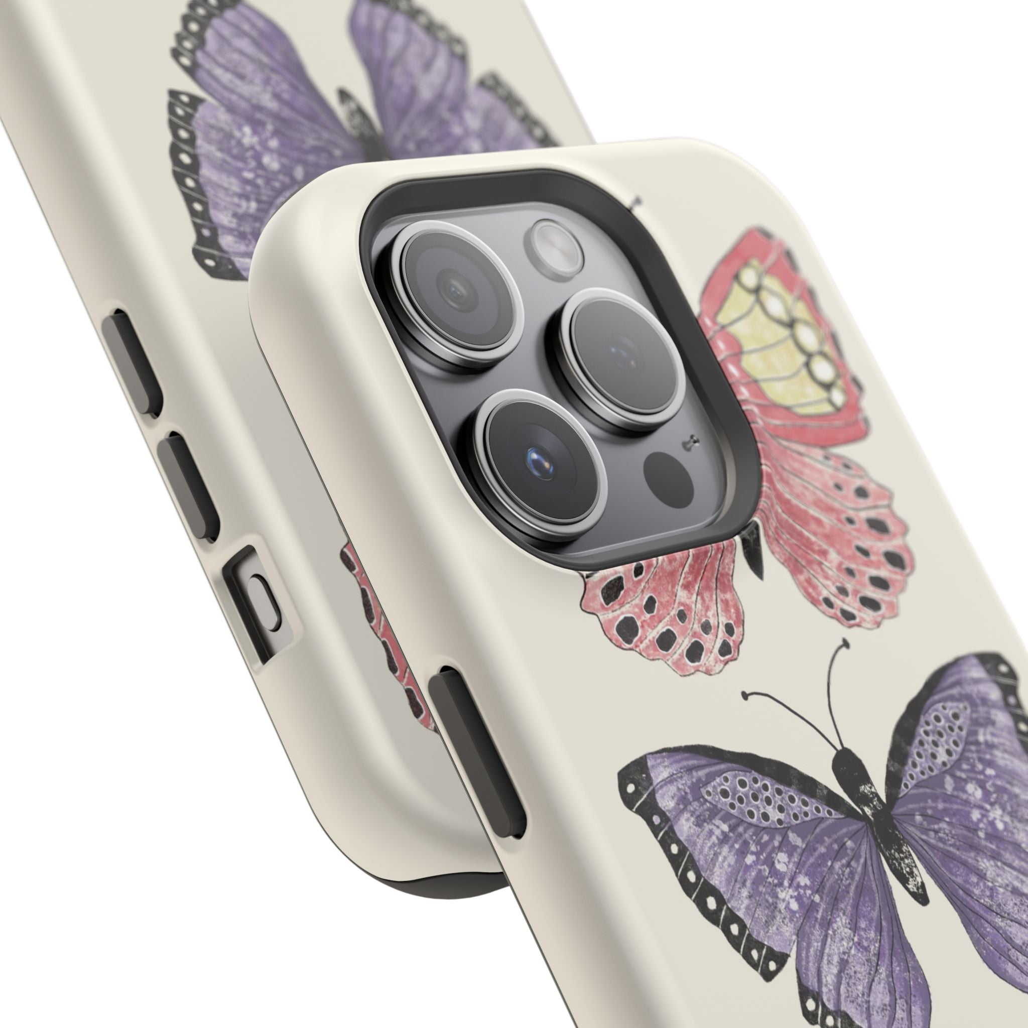 Butterfly Magnetic Impact-Resistant Phone Case