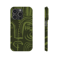 Totem artwork Slim Phone Case | Gabrielle Fabunmi series