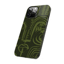Totem artwork Slim Phone Case | Gabrielle Fabunmi series
