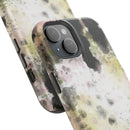 Watercolor Moss Phone Case — Impact‑Resistant Magnetic iPhone Cover
