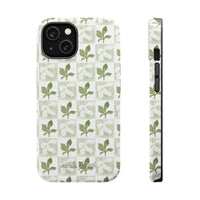 Botanical Impact-Resistant Phone Case - Eco-Friendly Design