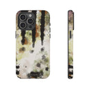 Abstract Camouflage Tough Phone Case — Watercolor Drip Design