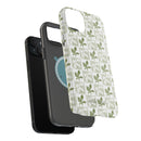 Botanical Impact-Resistant Phone Case - Eco-Friendly Design