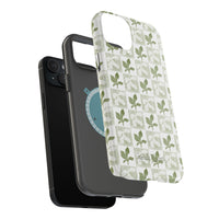 Botanical Impact-Resistant Phone Case - Eco-Friendly Design