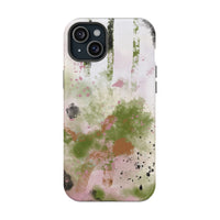 Abstract Floral Impact-Resistant Phone Case