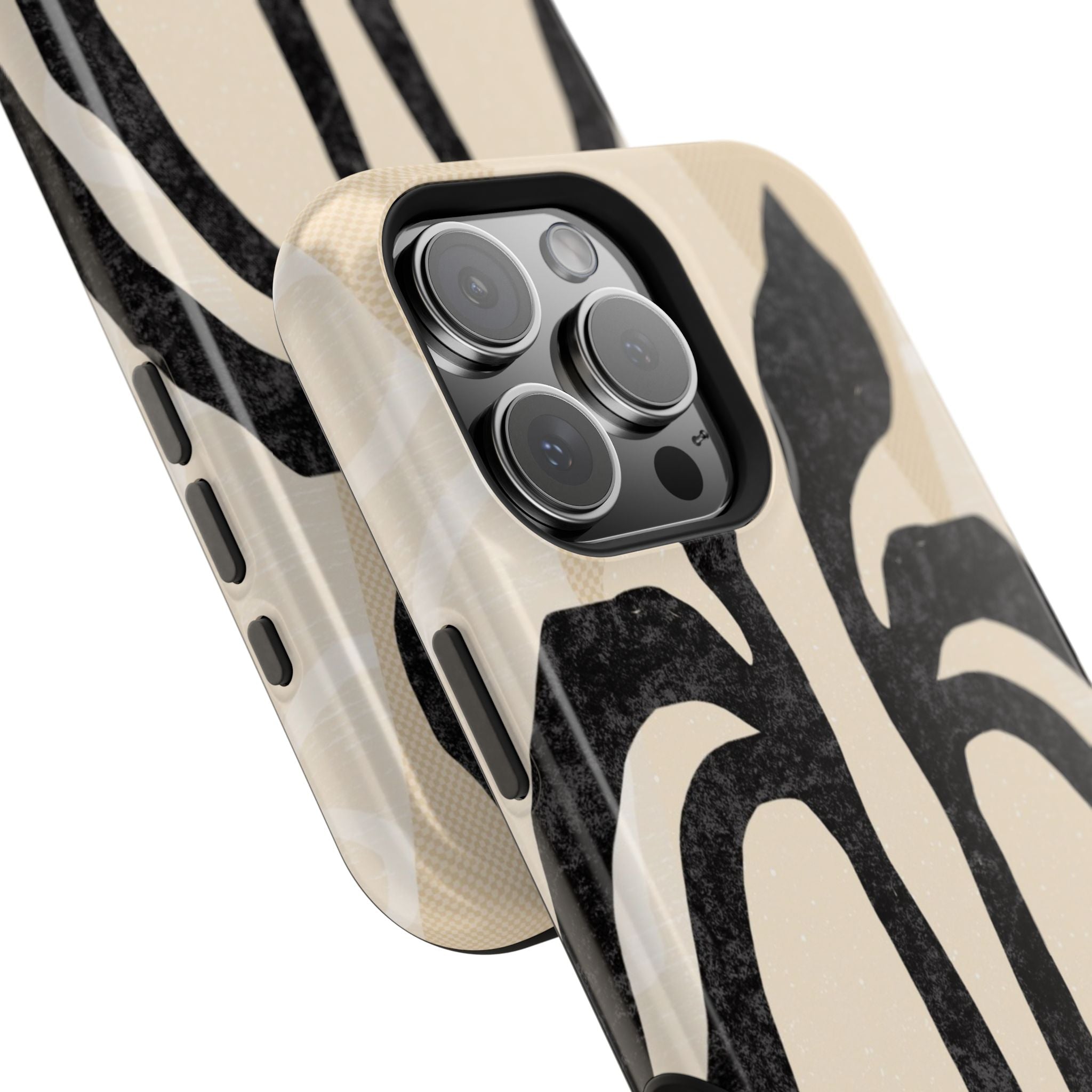 Stylish Impact-Resistant Phone Cases with Unique Floral Design