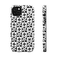 Stylish Impact-Resistant Phone Cases with Floral Design