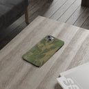Green Color Block | Slim Phone Case