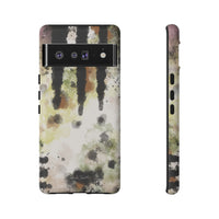 Abstract Camouflage Tough Phone Case — Watercolor Drip Design