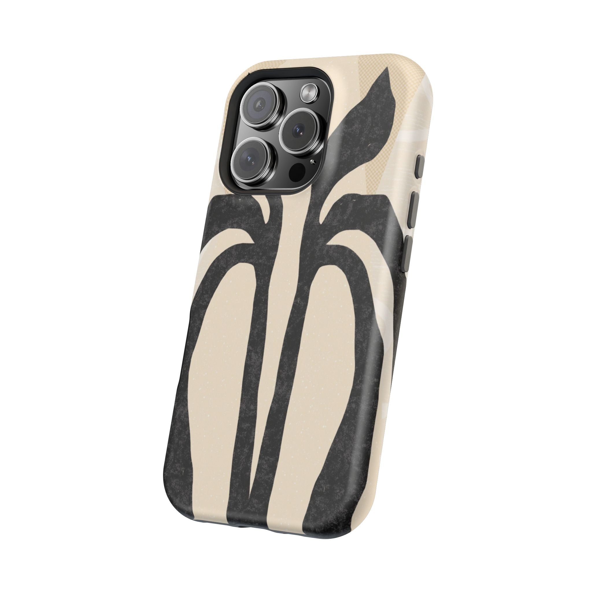 Stylish Impact-Resistant Phone Cases with Unique Floral Design
