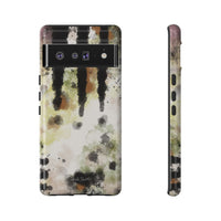 Abstract Camouflage Tough Phone Case — Watercolor Drip Design
