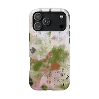 Abstract Floral Impact-Resistant Phone Case