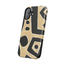 Trendy Magnetic Impact-Resistant Phone Case - Abstract Design