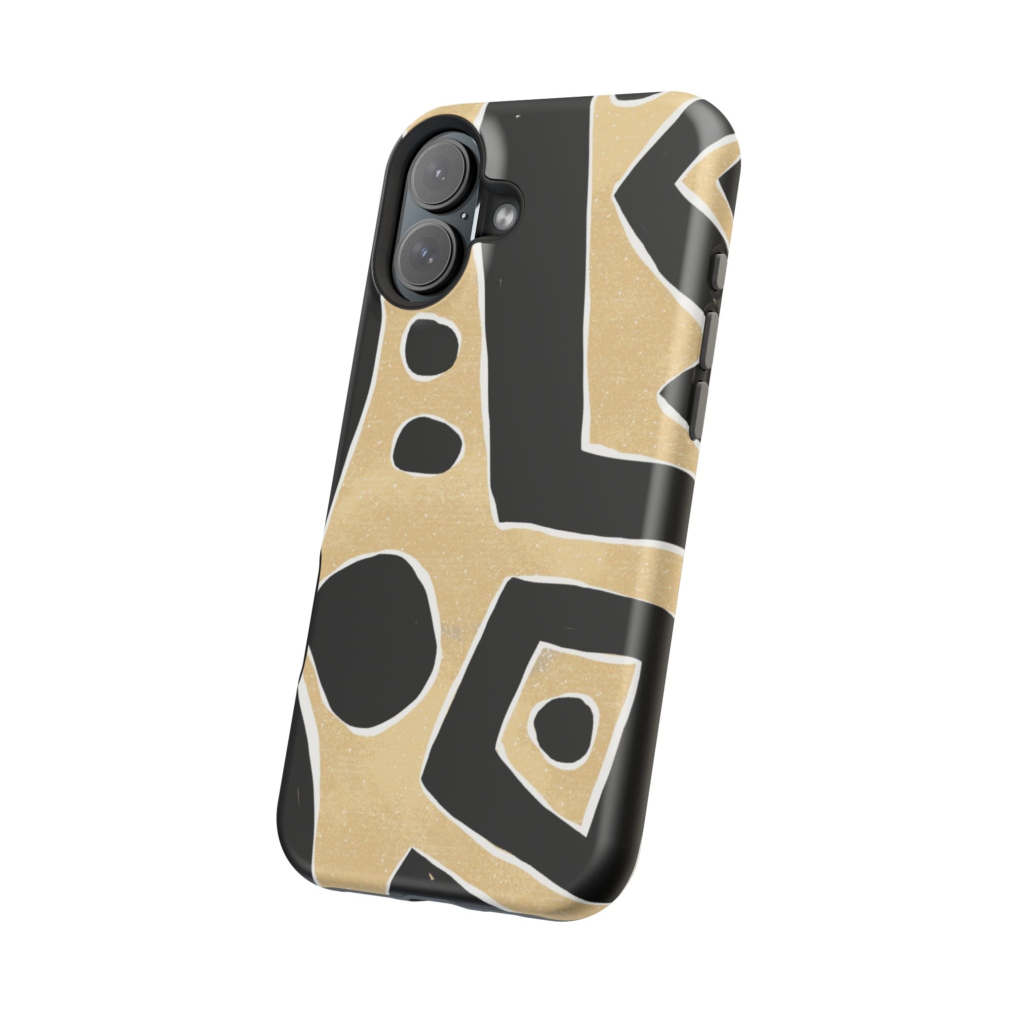 Trendy Magnetic Impact-Resistant Phone Case - Abstract Design