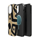 Trendy Magnetic Impact-Resistant Phone Case - Abstract Design