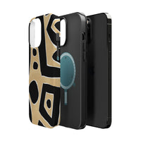 Trendy Magnetic Impact-Resistant Phone Case - Abstract Design