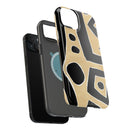 Trendy Magnetic Impact-Resistant Phone Case - Abstract Design