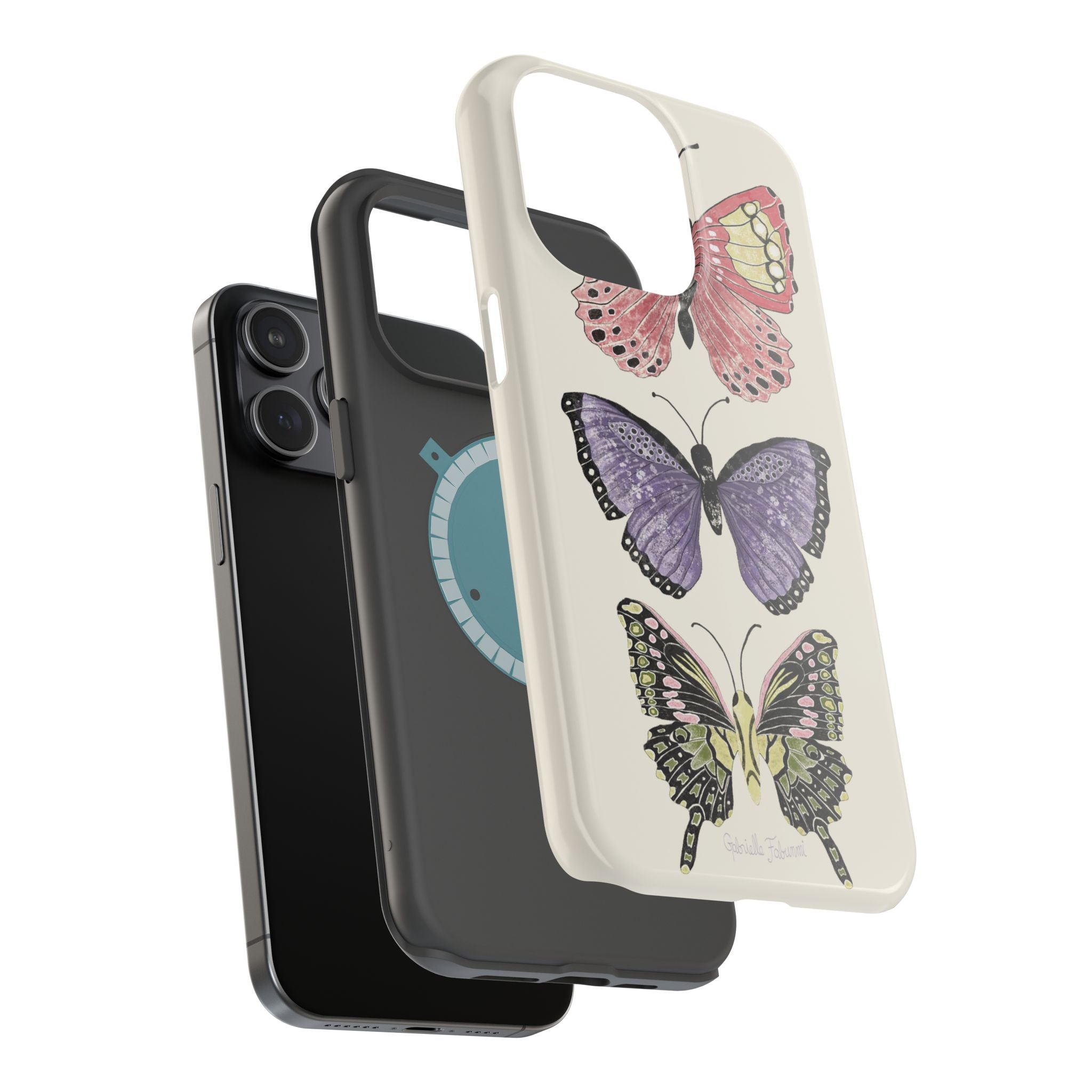 Butterfly Magnetic Impact-Resistant Phone Case