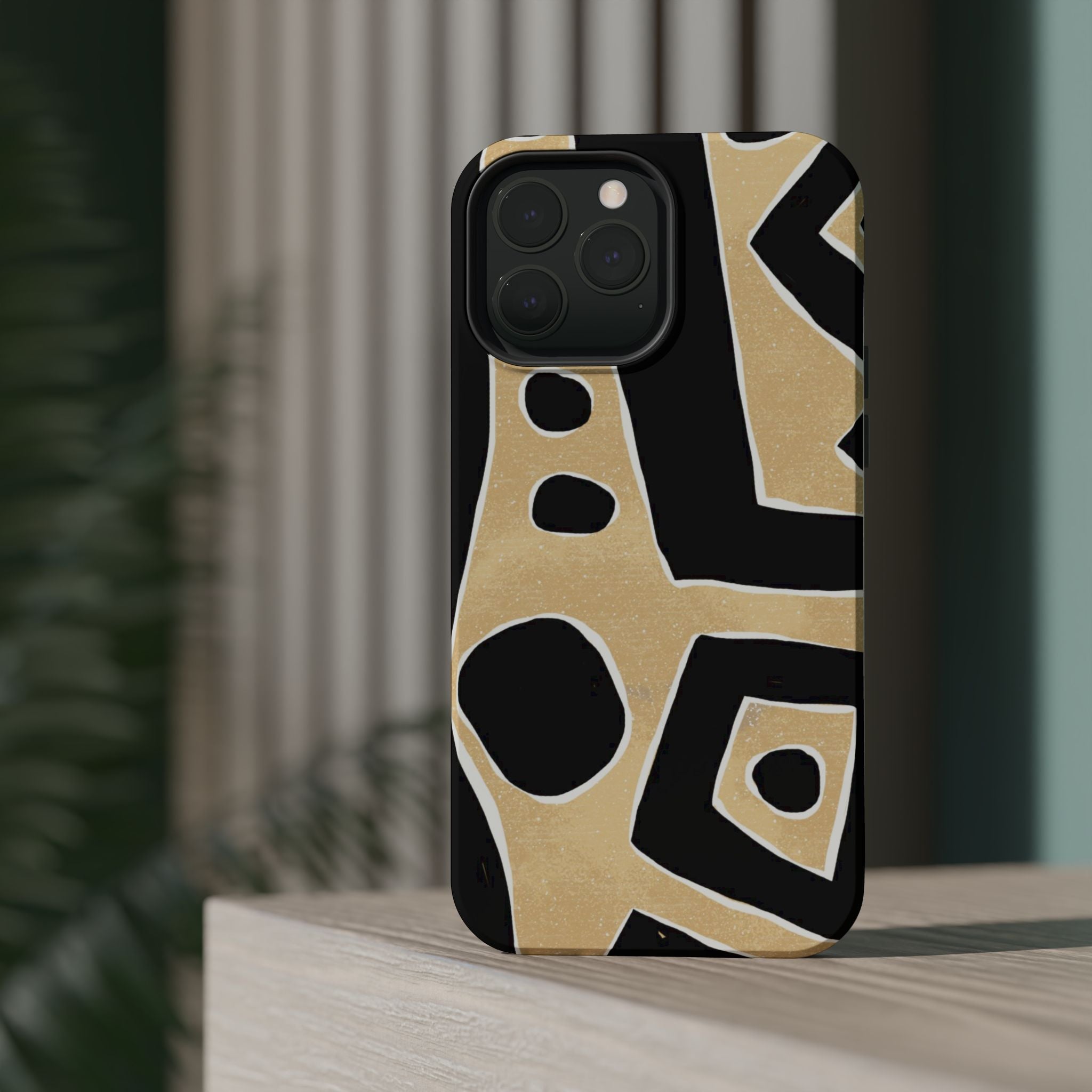 Trendy Magnetic Impact-Resistant Phone Case - Abstract Design