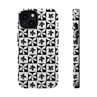 Stylish Impact-Resistant Phone Cases with Floral Design