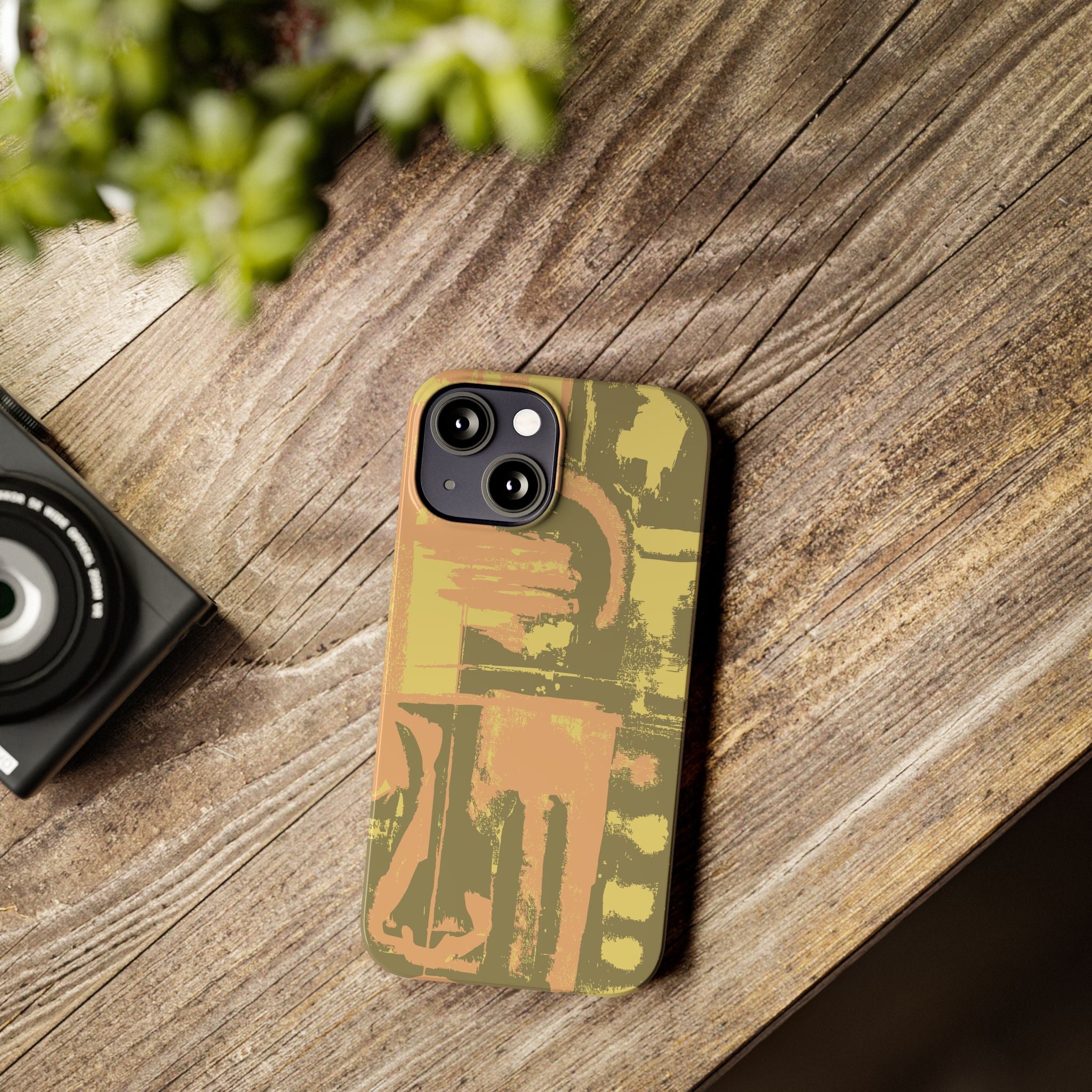 Abstracted Earth | Slim Phone Case