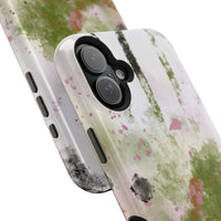 Abstract Floral Impact-Resistant Phone Case