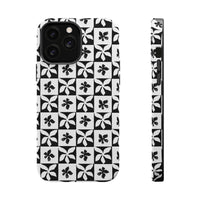 Stylish Impact-Resistant Phone Cases with Floral Design