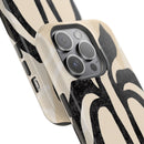 Stylish Impact-Resistant Phone Cases with Unique Floral Design