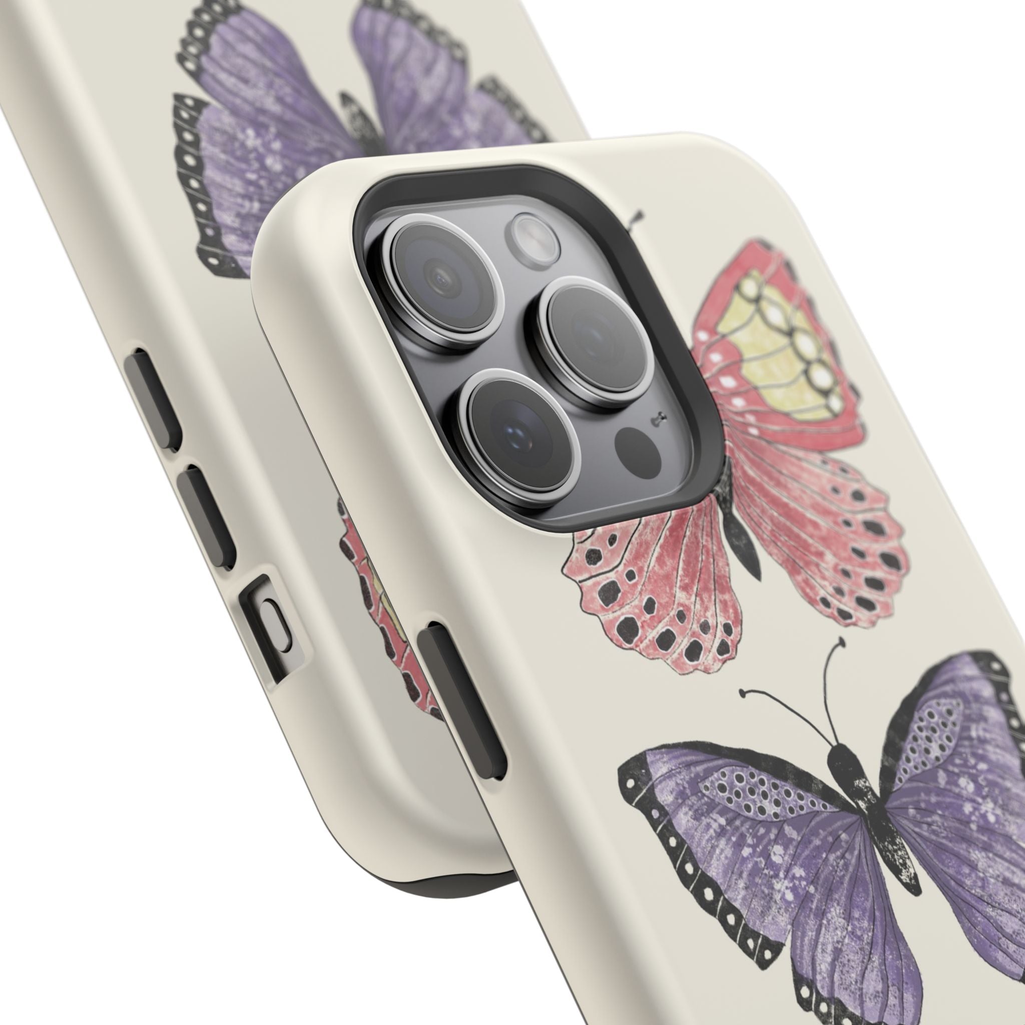 Butterfly Magnetic Impact-Resistant Phone Case