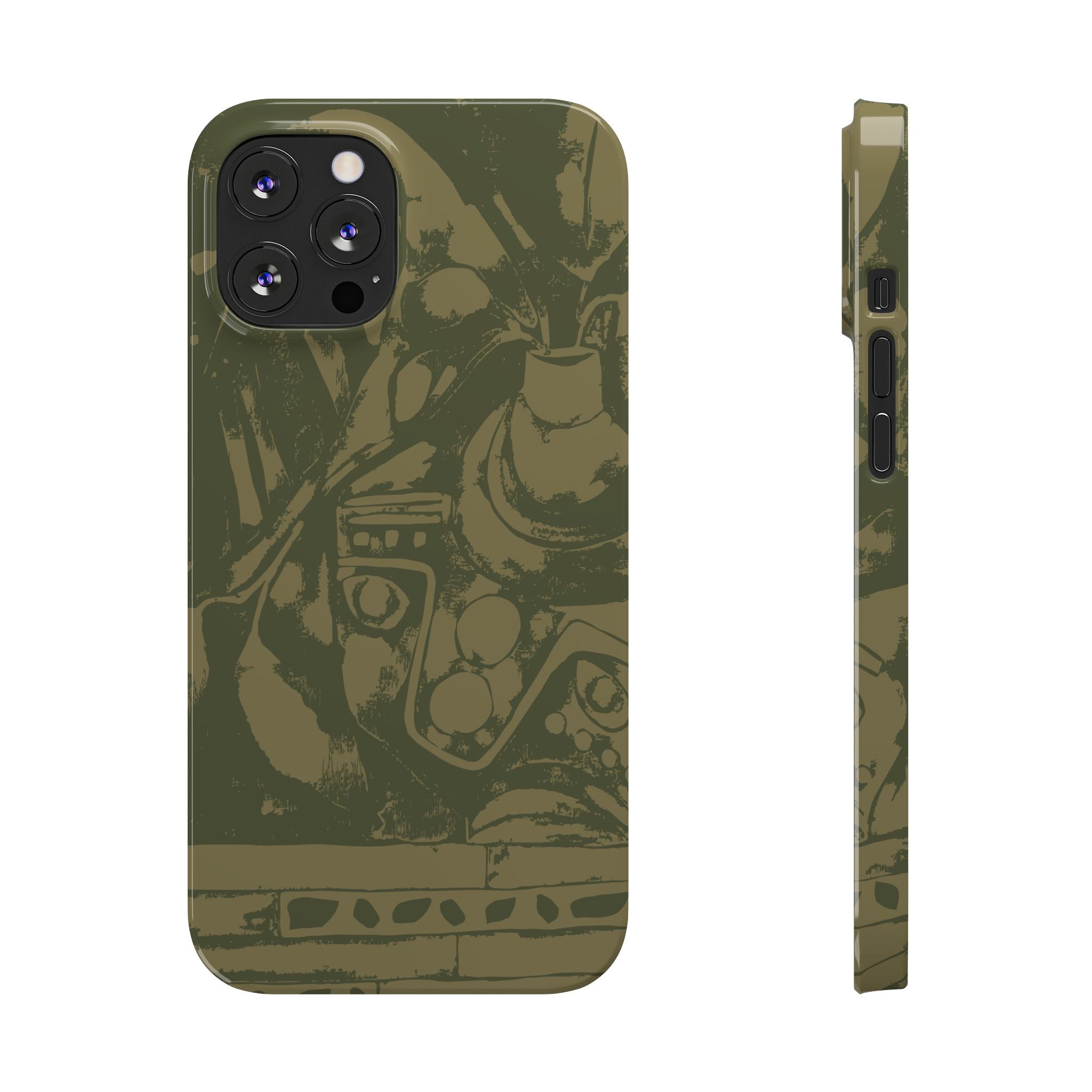 Monstera Pot | Slim Phone Case