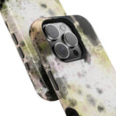 Watercolor Moss Phone Case — Impact‑Resistant Magnetic iPhone Cover