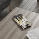 Abstract Camouflage Tough Phone Case — Watercolor Drip Design