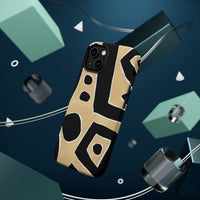 Trendy Magnetic Impact-Resistant Phone Case - Abstract Design