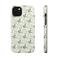 Botanical Impact-Resistant Phone Case - Eco-Friendly Design