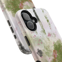 Abstract Floral Impact-Resistant Phone Case