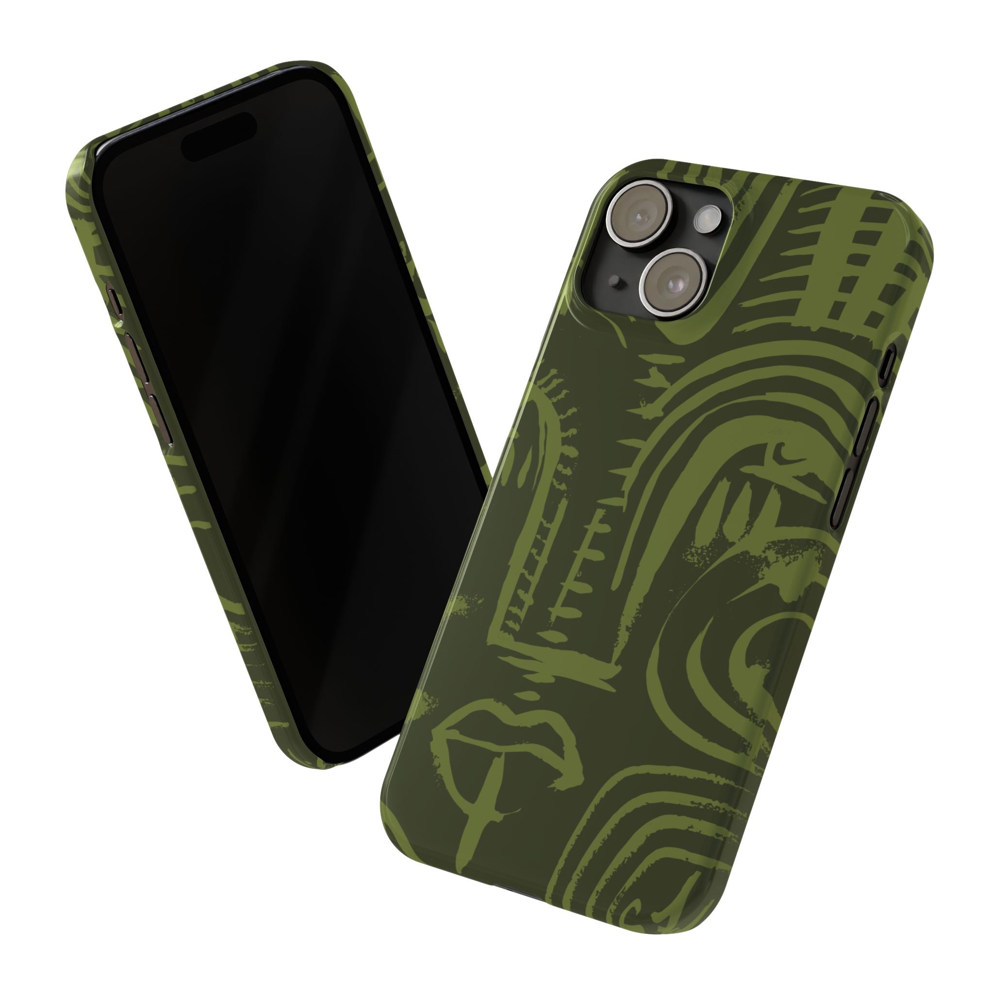 Totem artwork Slim Phone Case | Gabrielle Fabunmi series