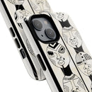 Artistic Tough Magnetic Phone Case with Unique Afrocentric Design