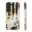 Abstract Camouflage Tough Phone Case — Watercolor Drip Design