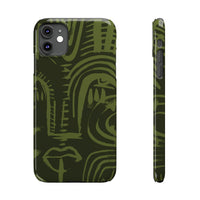 Totem artwork Slim Phone Case | Gabrielle Fabunmi series