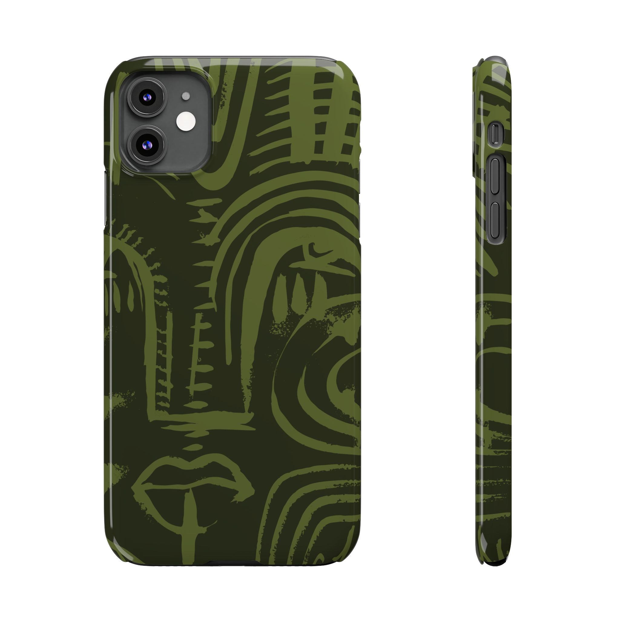 Totem artwork Slim Phone Case | Gabrielle Fabunmi series