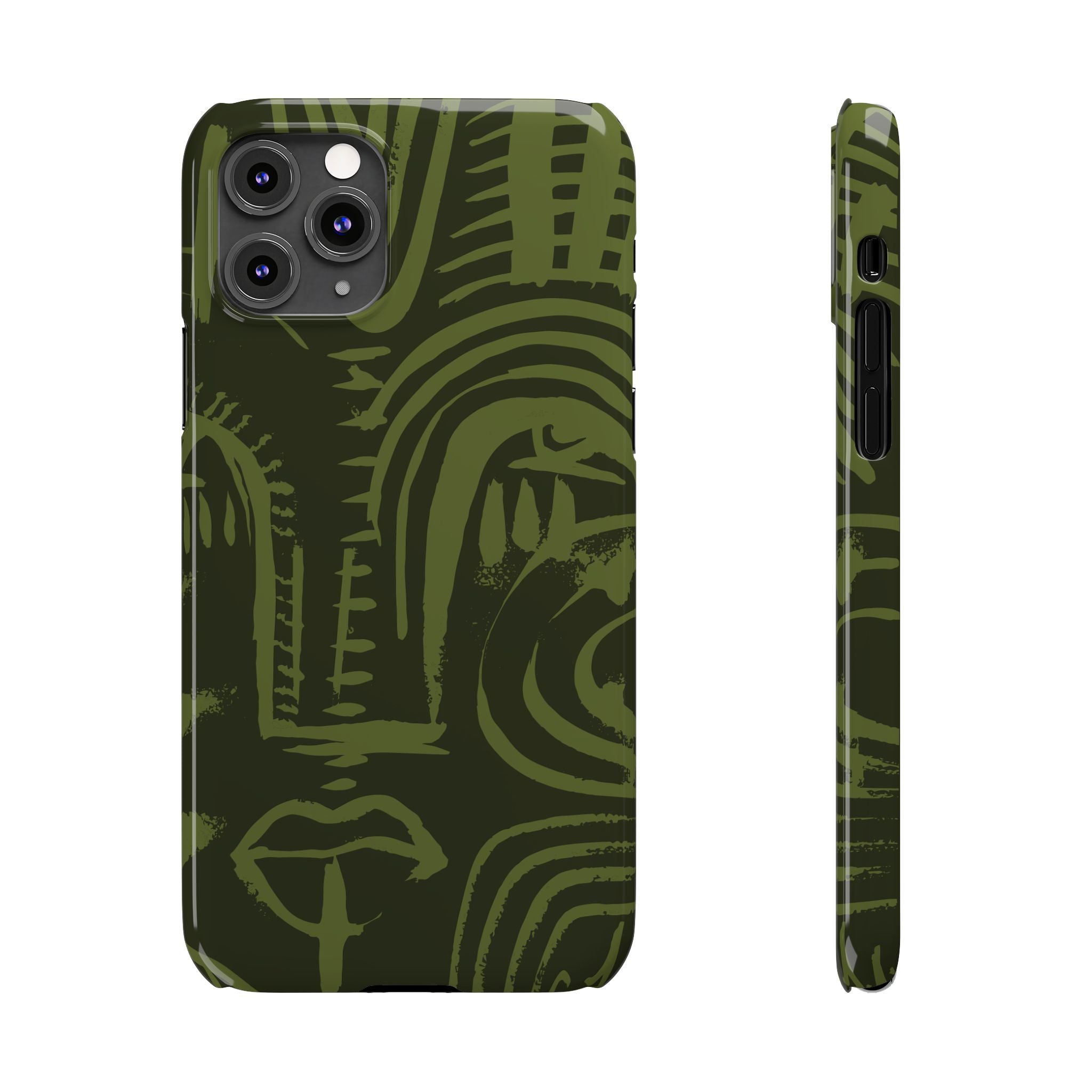 Totem artwork Slim Phone Case | Gabrielle Fabunmi series