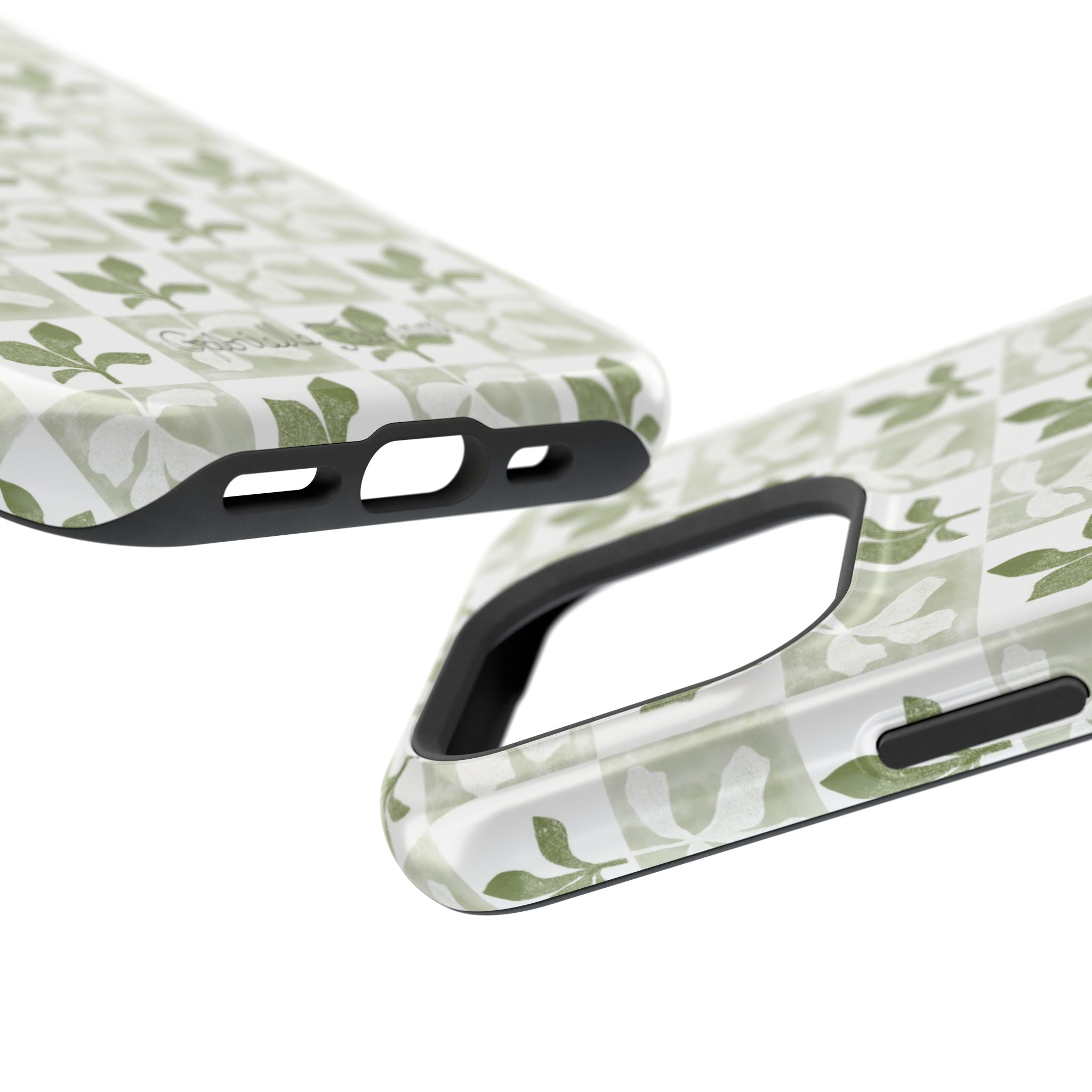 Botanical Impact-Resistant Phone Case - Eco-Friendly Design