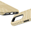 Magnetic Impact-Resistant Phone Case — Neutral Geometric Pattern
