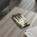 Abstract Camouflage Tough Phone Case — Watercolor Drip Design